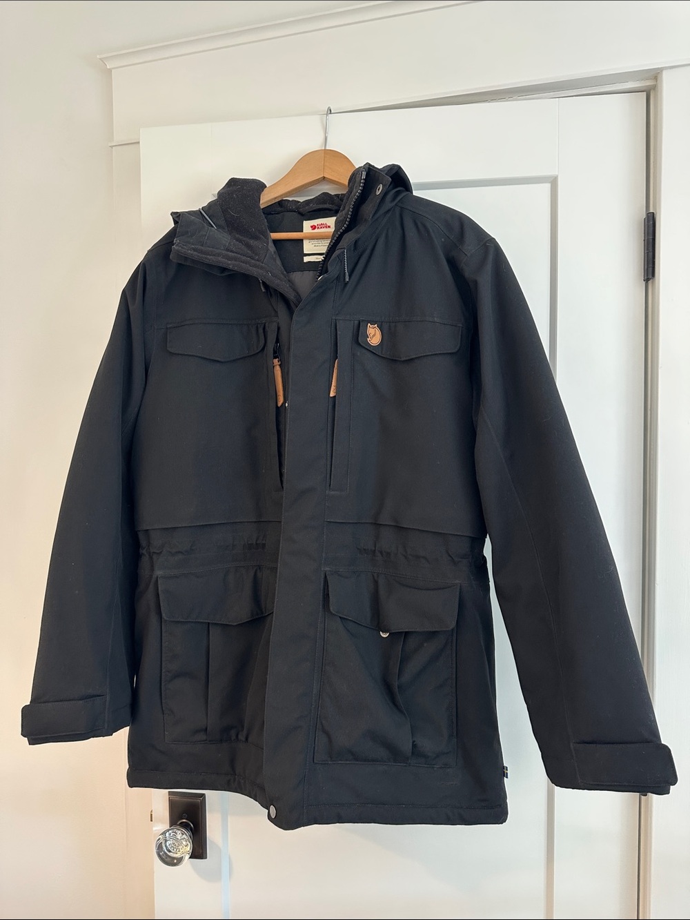 Fjallraven Nuuk Parka - Black